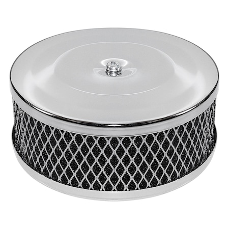 Volkswagen 12-1600Cc 5 3/8 Diam. Air Cleaner Chr, Ac129741 AC129741